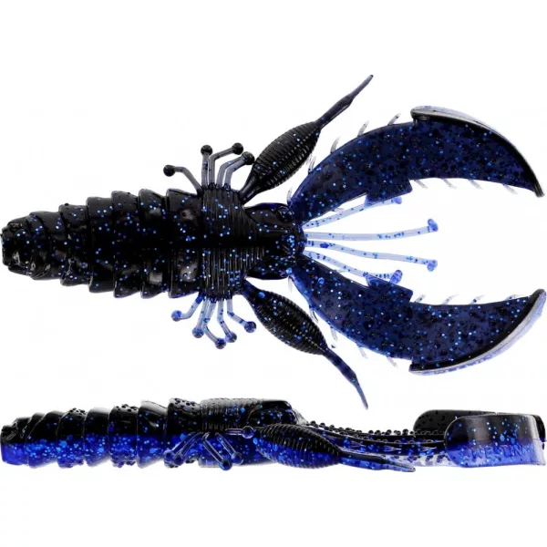 WESTIN CreCraw Creaturebait 6,5cm 4g Black/Blue 6pcs Leurre en plastique