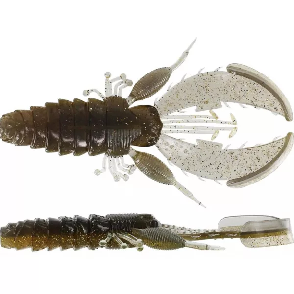 WESTIN CreCraw Creaturebait 10cm 12g UV Gloom 4pcs Leurre en plastique