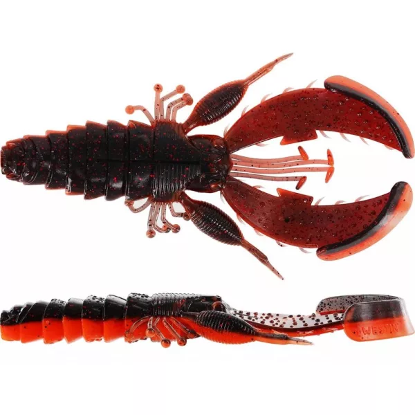WESTIN CreCraw Creaturebait 10cm 12g Lava Craw 4pcs Leurre en plastique