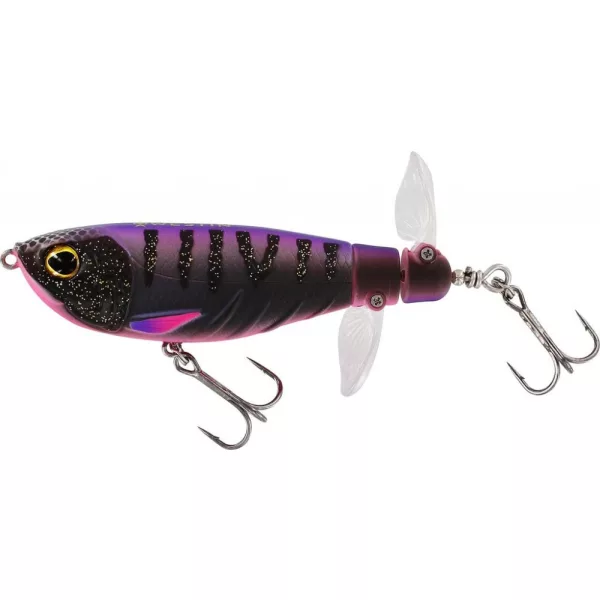 Westin Spot-On Twin Turbo 9cm 19gr Flottant Brume Noire Whopper Plopper Wobbler