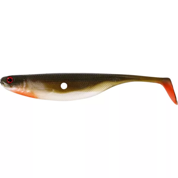 WESTIN ShadTeez Hollow 8cm 4g Orange Basse Boîte de 50 pièces Leurre souple en plastique