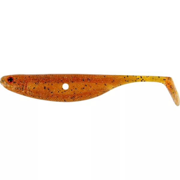 WESTIN ShadTeez Hollow 8cm 4g Motoroil Pepper Boîte avec 50pcs Leurre souple en plastique