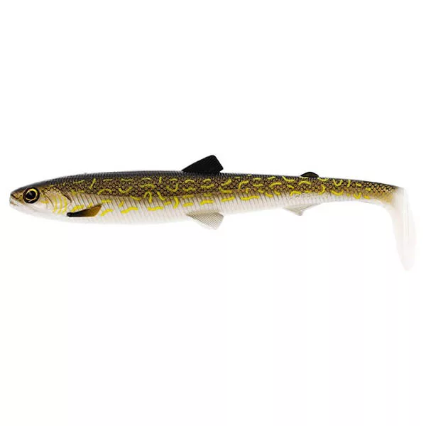 WESTIN BullTeez Shadtail 18cm 53g Brochet Naturel 1pc leurre en plastique