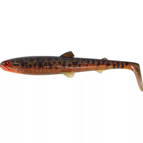 WESTIN BullTeez Shadtail 24cm 107g Motoroil Burbot 1pc Leurre souple en plastique