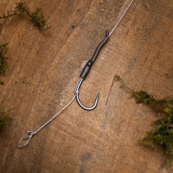PB Products Combi Rig Soft Coated 6 Fonott Előkötött Horog
