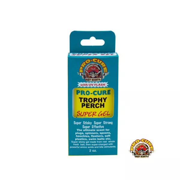 Pro-Cure Super Gel pour Appâts Artificiels Trophy-Perch 56g
