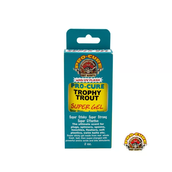 Pro-Cure Super Gel pour Appâts Artificiels Trophy-Trout 56g