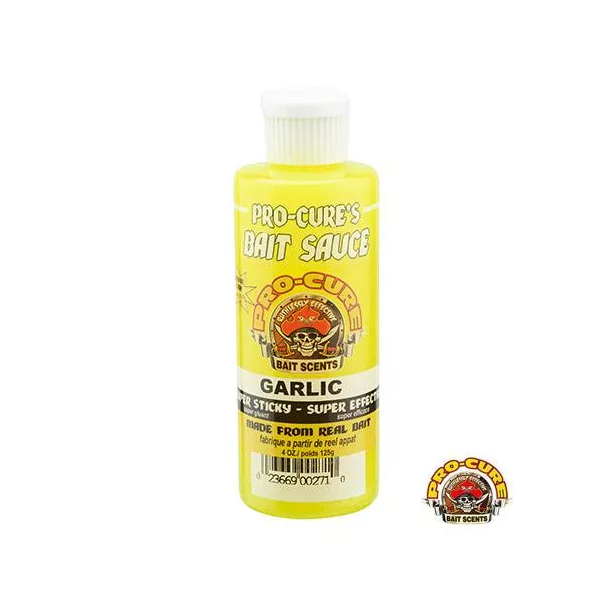 Pro Cure Garlic Bait Sauce Arôme d'Appât Artificiel Ail 125gr