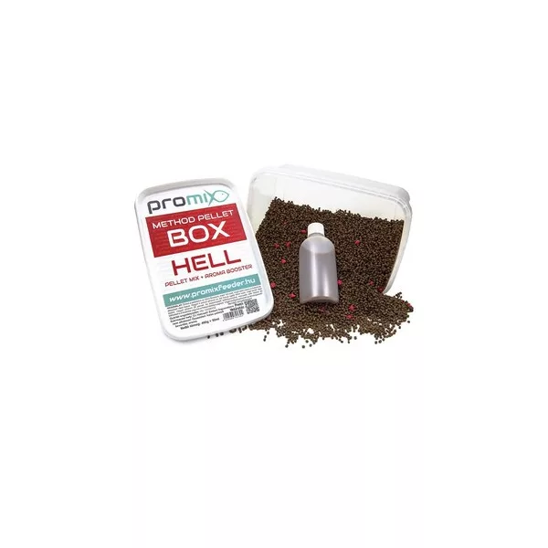Promix BOÎTE DE GRANULÉS MÉTHODE HELL Aliment de pêche en granulés