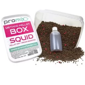   Promix BOÎTE DE GRANULÉS MÉTHODE CALMAR Aliment de pêche en granulés