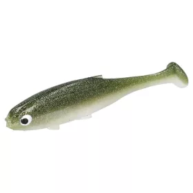 Mikado Real Fish 8,5cm Olive Bleak Appât en plastique 5pcs