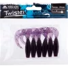 Mikado Twister 64mm Raisin Leurre en Caoutchouc 6pcs