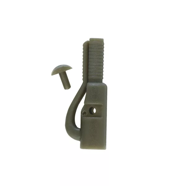 Prowess SAFETY LEAD CLIP KAKI X 10 clip plomb