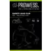 Prowess SAFETY LEAD CLIP KAKI X 10 clip plomb