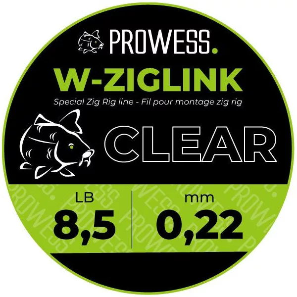 Prowess W-ZIGLINK Bas de Ligne 0,22mm