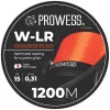 Prowess Nylon W-LR Fil de pêche 0,36mm 1200m Orange - Orange