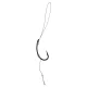 Prowess W-Rigs Loops Curve T6 Hameçon tressé pré-monté