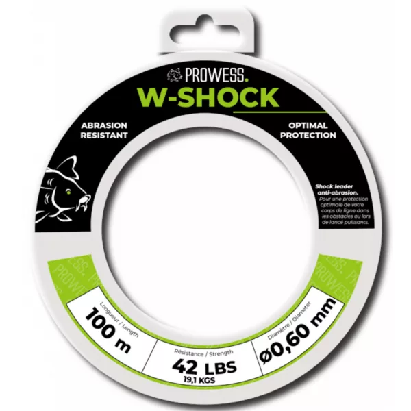 Prowess W-Shock 100m 0,60mm Shock Leader