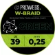 Prowess W-BRAID Tresse Principale 0,25mm