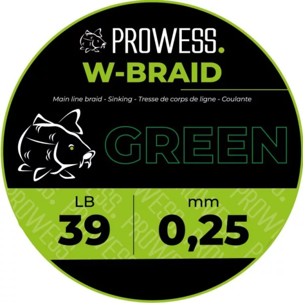 Prowess W-BRAID Tresse Principale 0,35mm