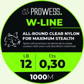 Prowess W-LINE 0,40mm Monofilament Carpe / Fil de pêche