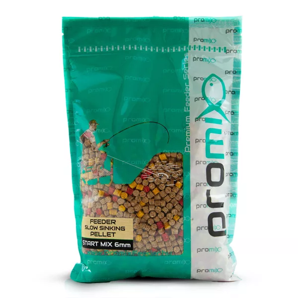 Promix Feeder Slow Sinking Start Mix 6mm Pellet 800gr