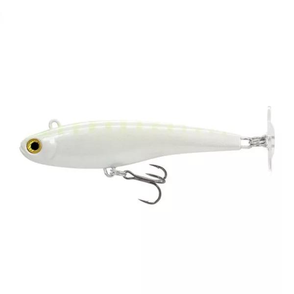 FIIISH PowerTail 64mm 12gr White Morning - Fast Tailspin