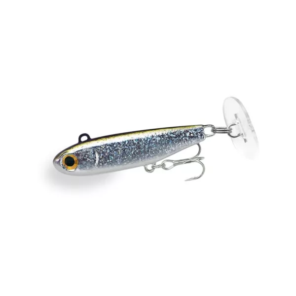 FIIISH Power Tail 30mm 3,8gr - Silver Glitter - Fast Tailspin