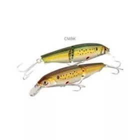   YO-ZURI SASHIMI ARTICULÉ SW FLOTTANT 100mm - code couleur CMBK Leurre