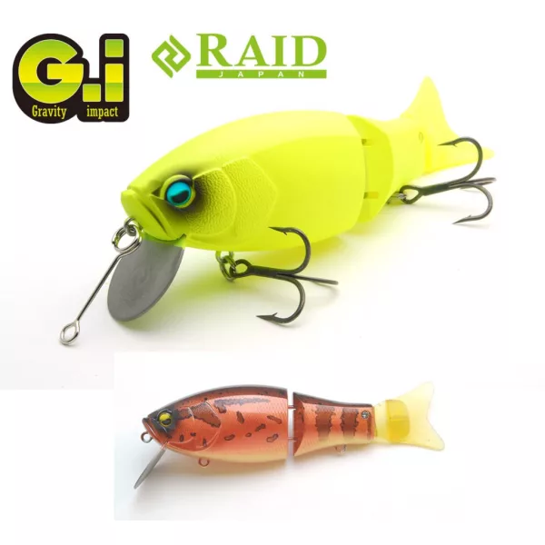 Raid G.I. 9,4cm 35gr 008 Frogman Leurre
