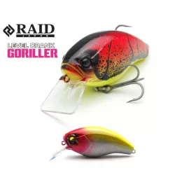   Raid Level Crank Goriller 6,6cm 17,5gr 015 Dark Clown Wobbler