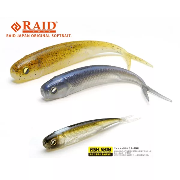 Raid Fish Roller Fish Skin 8,9cm 079 The Bait Gumihal 7db