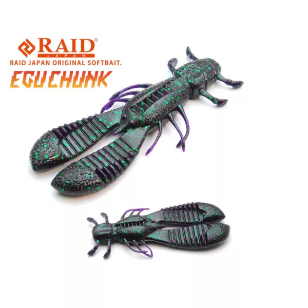 Raid Egu Chunk 8,9cm 039 Junebug Imitation d'insecte 6pcs