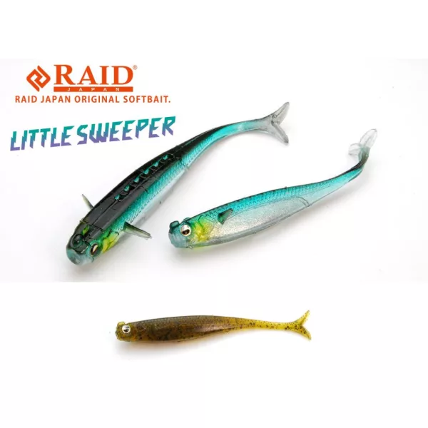 Raid Little Sweeper 6,3cm 067 Guripan Sukeru Leurre Souple 8pcs