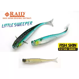   Raid Little Sweeper Fish Skin 6,3cm 079 The Bait Leurre souple 8pcs
