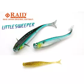   __Raid Little Sweeper__ 7,6cm 064 Sand Fish Leurre souple 7 pièces