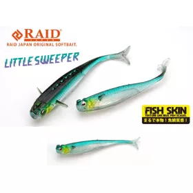   Raid Little Sweeper Fish Skin 7,6cm 082 Hustler Leurre souple 7pcs