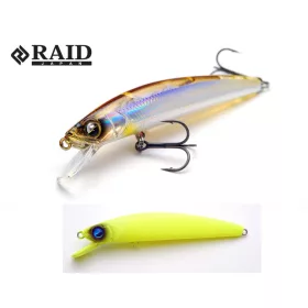 Raid Level Minnow Quik72 7,2cm 5,2gr 002 Lemon Power Wobbler