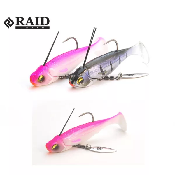 Raid Head Swimmer Libero 10gr 010 Pink Trick Gumihal 2db