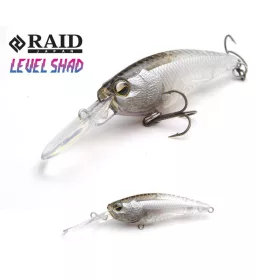 Raid Level Shad 5cm 4,3gr Su 030 Real Ginkuro Wobbler