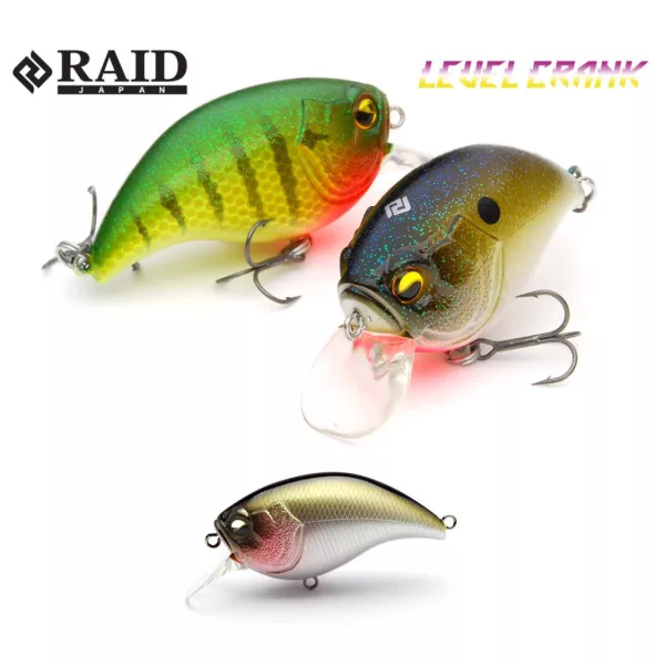 Raid Level Crank 5,1cm 10,5gr 022 Bait Japan Wobbler