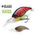 Raid Level Crank Mid 5,9cm 10,5gr 018 Smoke Gill Wobbler