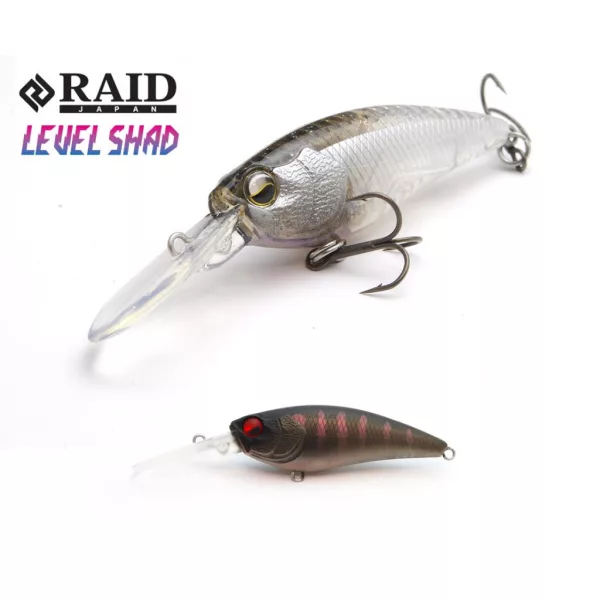 Raid Level Shad 5cm 4,3gr Su 031 Smoke Gill Leurre