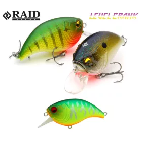 Raid Level Crank 5,1cm 10,5gr 002 Mat Tiger Wobbler