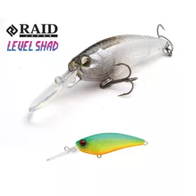 Raid Level Shad 5cm 4,3gr Su 001 Lime Chart Wobbler