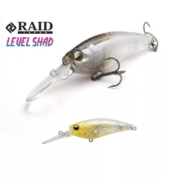Raid Level Shad 5cm 4,3gr Su 013 Shirauo Leurre de type Wobbler
