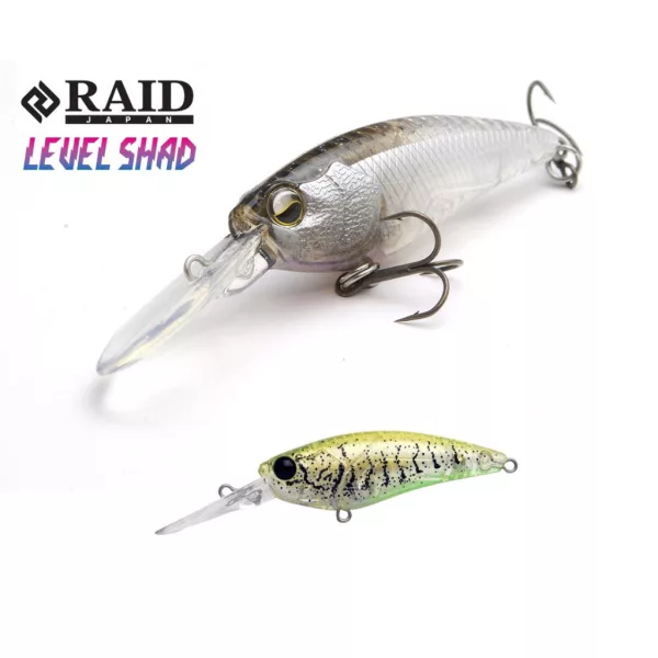 Raid Level Shad 5cm 4,3gr Su 014 Hige Shrimp Leurre