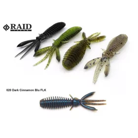   Raid Egubug 6,3cm 020 Imitation Insecte Dark Cinnamon Blu Flk 8pcs