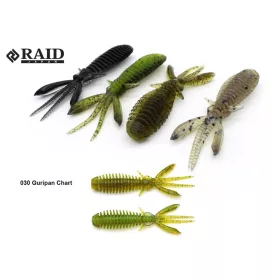   Raid Egubug 6,3cm 030 Guripan Chart Imitation Insecte 8 pièces
