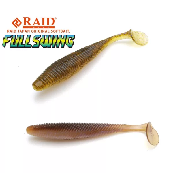 Raid Fullswing 10cm 048 Pearl Wakasagi Leurre en plastique 6 pièces